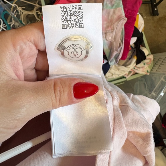 Moncler onesie with footsies size 18-24m - Picture 5 of 7